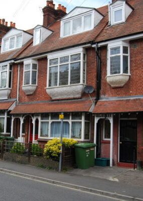 photo of row of terraced houses