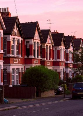 photo of row of terraced houses